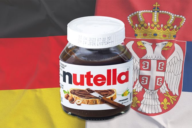 NUtela Srbija, Nemačka NUtela Srbija, Nemačka