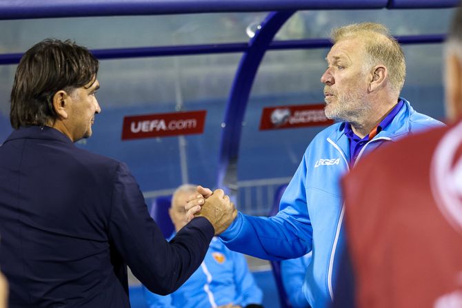 Zlatko Dalić i Robert Prosinečki Zlatko Dalić i Robert Prosinečki