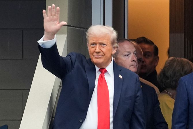 Donald Tramp US Open
