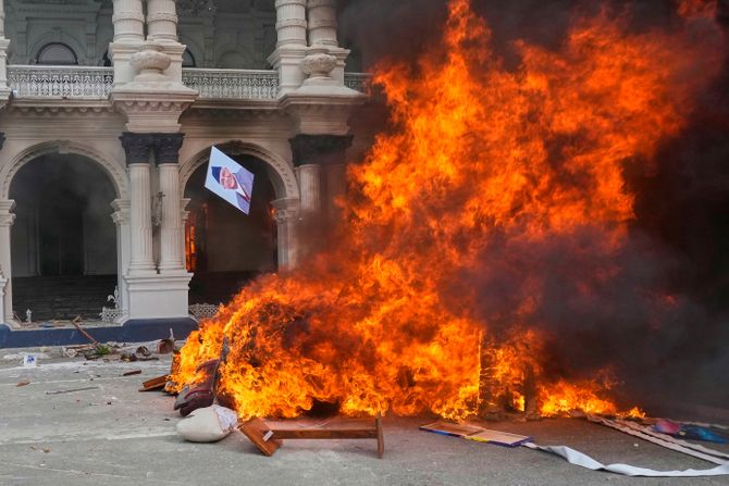 Nepal protest