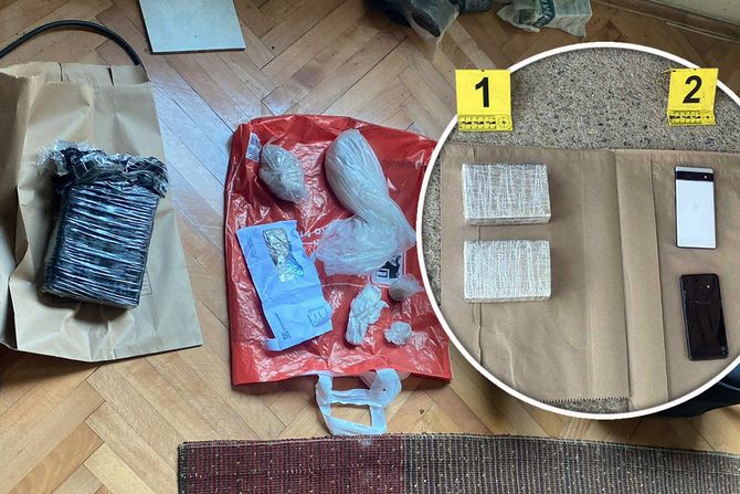 Droga narkotici oružje zaplena hapšenje Fičer