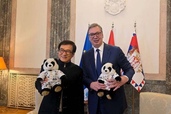 Džeki Čen i Aleksandar Vučić Džeki Čen i Aleksandar Vučić