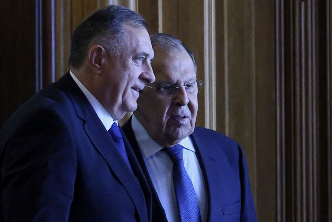 Milorad Dodik Sergej Lavrov Moskva Milorad Dodik Sergej Lavrov Moskva