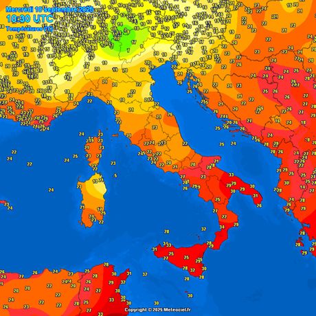 Trenutne temperature vazduha Trenutne temperature vazduha
