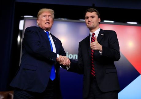 Charlie Kirk Čarli i Donald Tramp Charlie Kirk Čarli i Donald Tramp