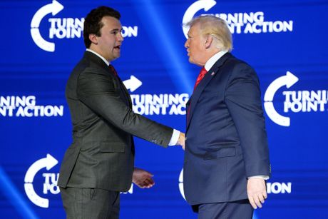 Charlie Kirk Čarli i Donald Tramp Charlie Kirk Čarli i Donald Tramp
