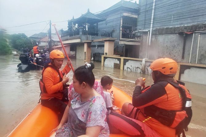 Bali, Indonezija, poplave