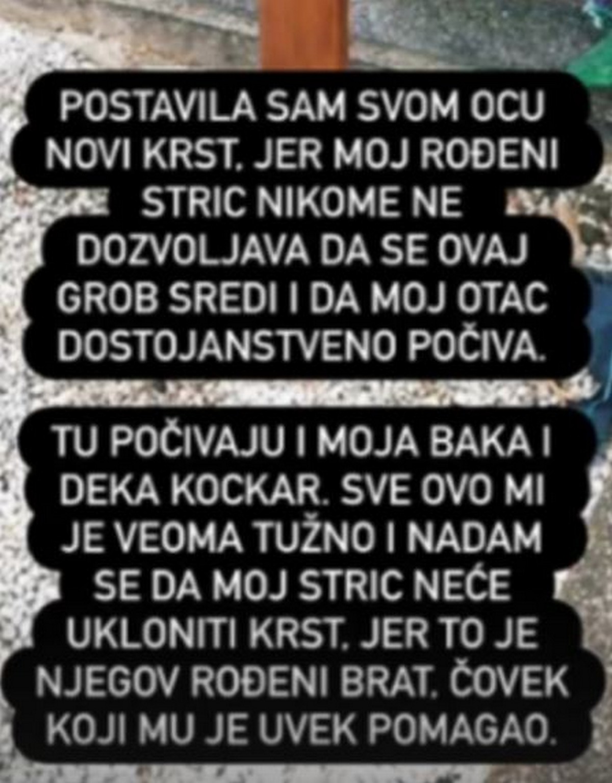 "Ne da mom ocu da počiva u miru" Kija Kockar posetila očev grob pa se oglasila: Evo kakav je problem tišti