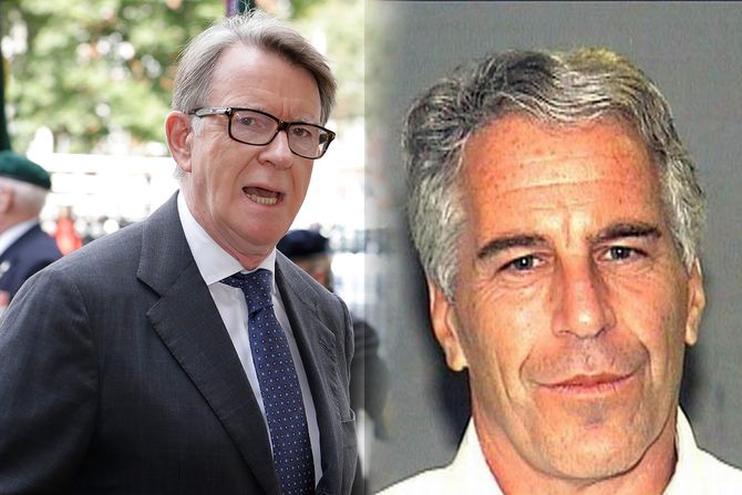 Lord Mandelson i Džefri Epstajn Lord Mandelson i Džefri Epstajn