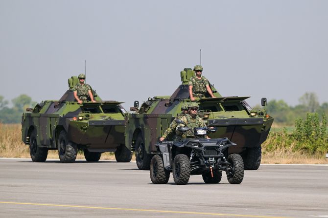 Vojska parada vežba pripreme