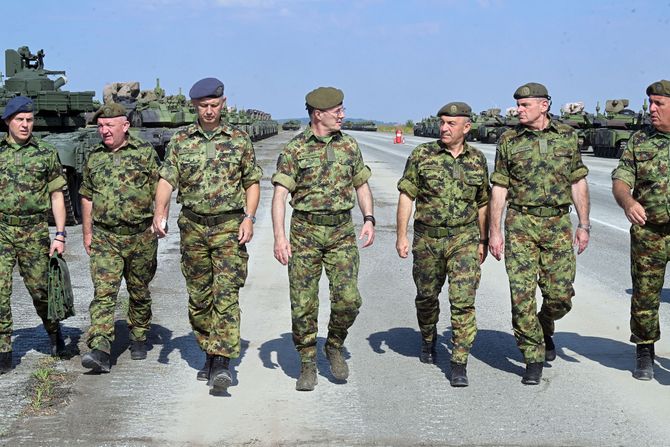 Vojska parada vežba pripreme
