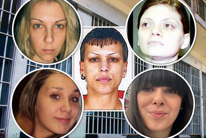 Zatvor žene sa najvećim robijama u Srbiji Ana Filipović Maja Bađikić  Jelena Špagović Teodora Viktorović Olivera Krsmanić