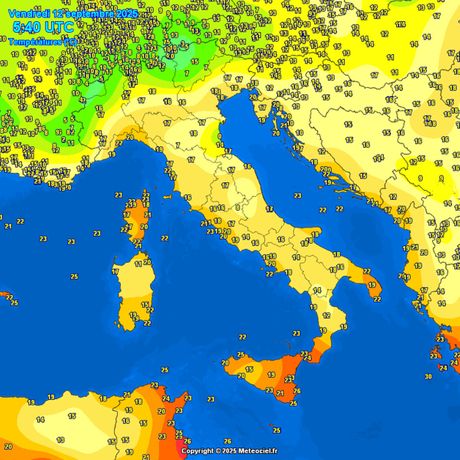 Trenutne temperatre vazduha Trenutne temperatre vazduha