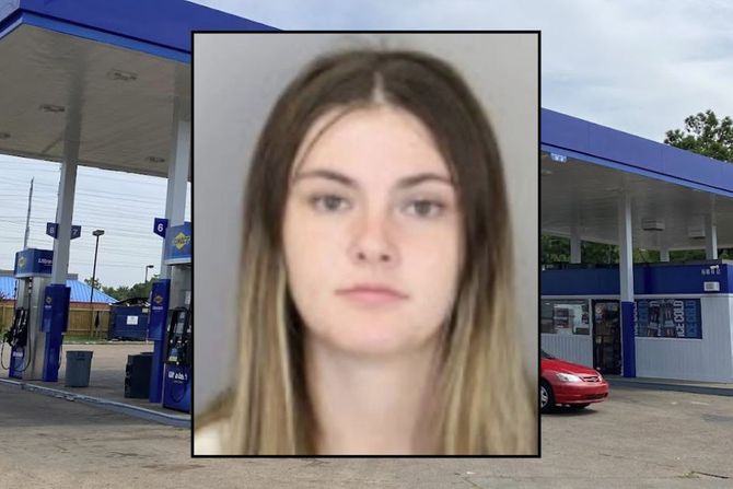 Sunoco gas station in Memphis, Hannah Graham
