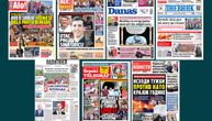 NASLOVNE STRANE SUTRAŠNJIH NOVINA: Prelistavanje štampe za nedelju, 14. septembar 2025. godine
