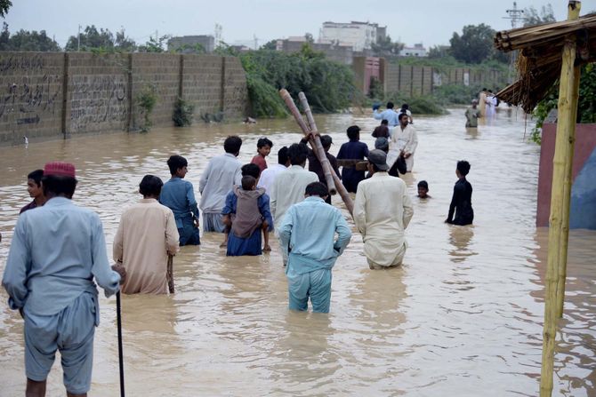 Poplave, Pakistan