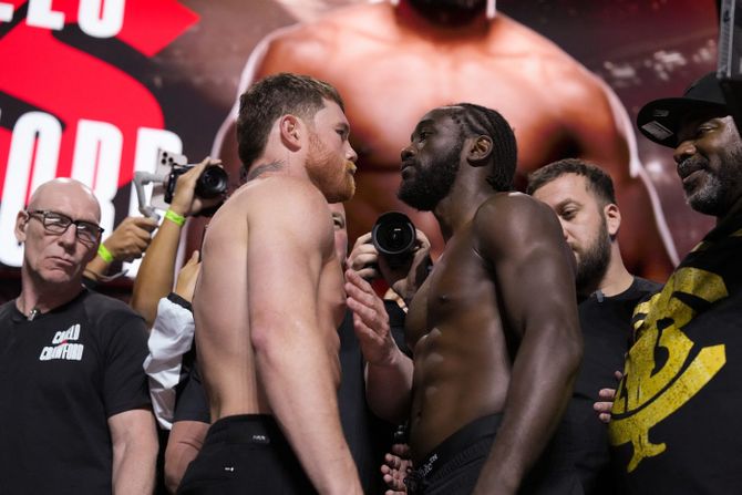 Canelo Alvarez, Terence Crawford Canelo Alvarez, Terence Crawford