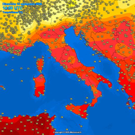 Trenutne temperature vazduha