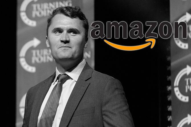 čarli kirk amazon