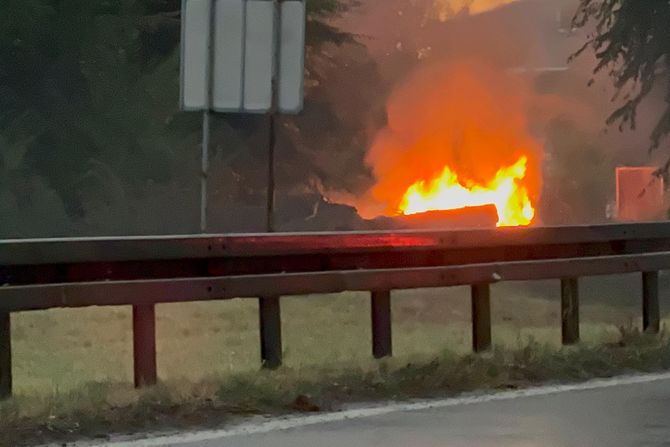 Požar na novosadskom put