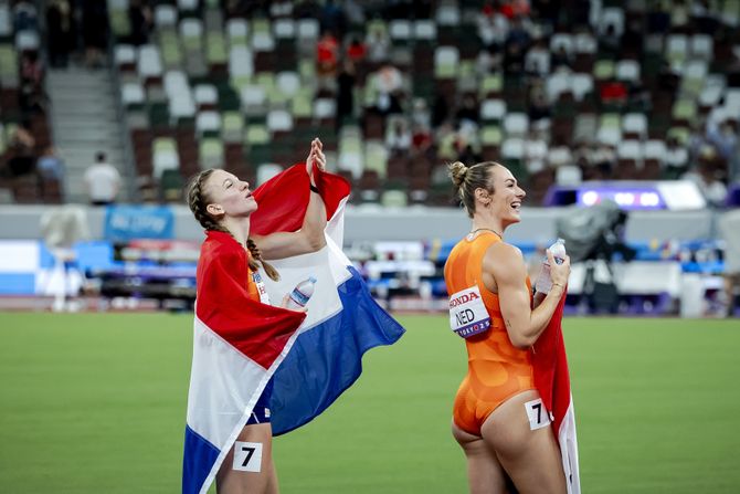 Femke Bol i Lieke Klaver