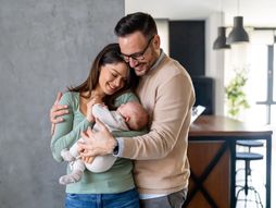 roditelji, beba, mama i tata