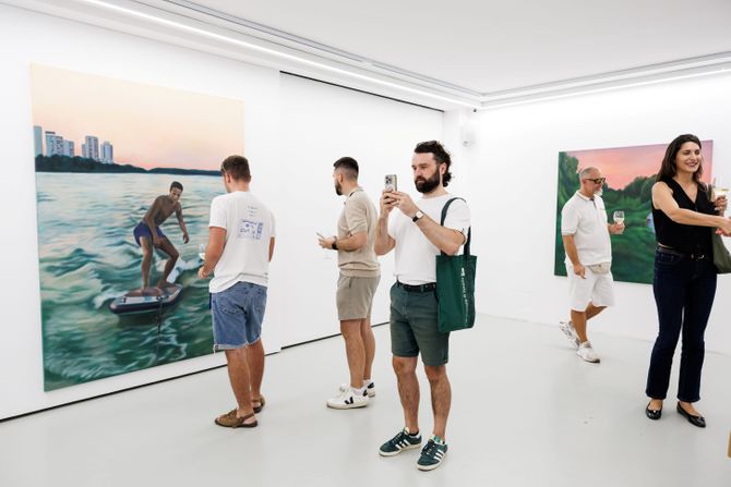 Otvorena samostalna izložba Marije Šević u galeriji Novembar