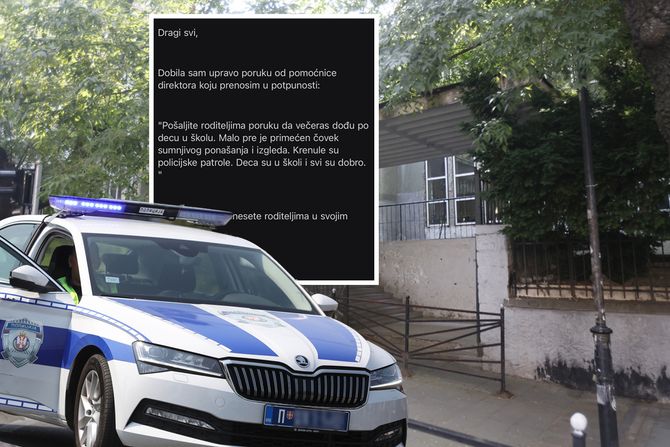 Poruka upozorenja, mejl, Ribnikar roditelji, policija