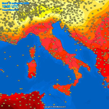 Trenutne temperature vazduha Trenutne temperature vazduha