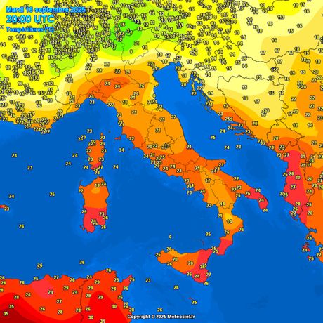 Trenutne temperature vazduha Trenutne temperature vazduha