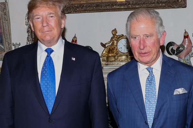 Donald Tramp i princ Čarls