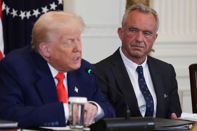 Donald Tramp i Robert F. Kenedi Mlađi