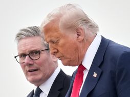 Kir Starmer i Donald Tramp