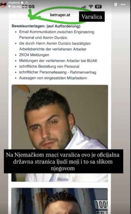 Asmin Durdžić, Sita Asmin Durdžić, Sita