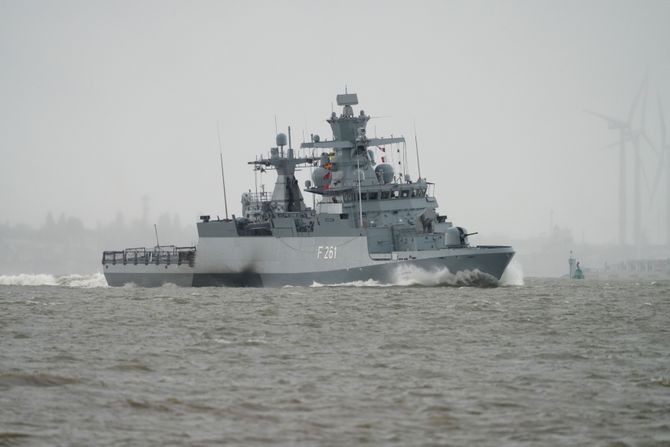 Navy corvette FGS Magdeburg