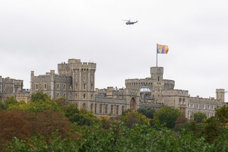 Donald Tramp helikopter Vindzor Donald Tramp helikopter Vindzor
