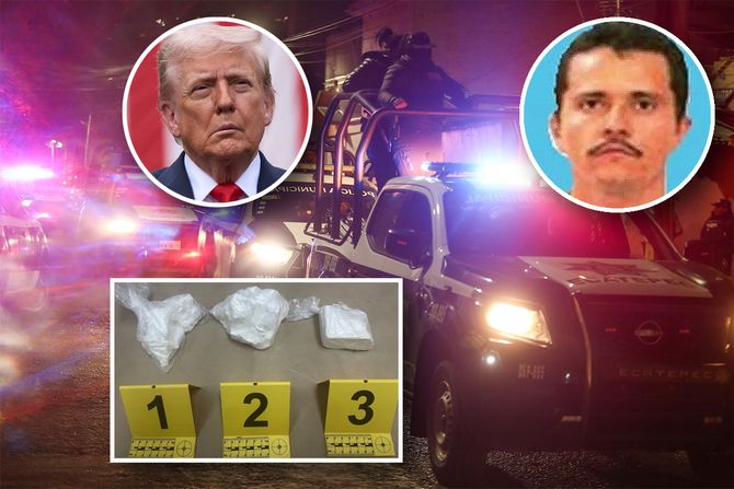 Nemesio Ruben El Mencho Oseguera Cervantes, donald tramp, kokain
