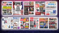 NASLOVNE STRANE SUTRAŠNJIH NOVINA: Prelistavanje štampe za petak, 19. septembar 2025. godine