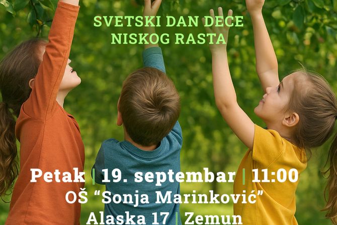 Svetski dan dece niskog rasta, "Beremo jabuke"