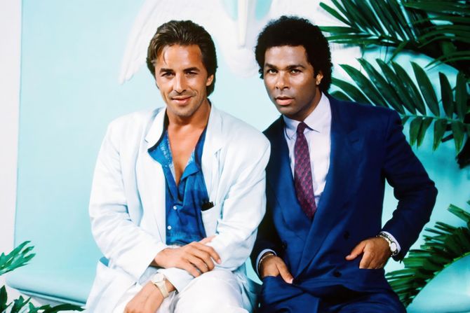 Miami Vice, DON JOHNSON, PHILIP MICHAEL THOMAS