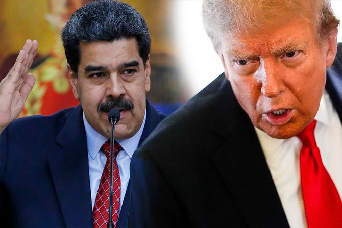 Nikolas Maduro, Donald Tramp