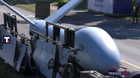 vojna parada 2025, dron Hermes vojna parada 2025, dron Hermes