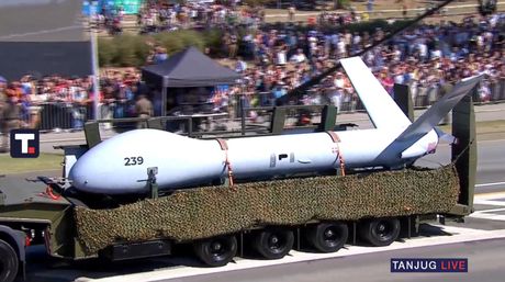 vojna parada 2025, dron Hermes vojna parada 2025, dron Hermes