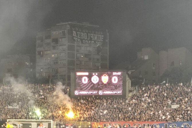 Devojčice, Grobari, koreografija, večiti derbi