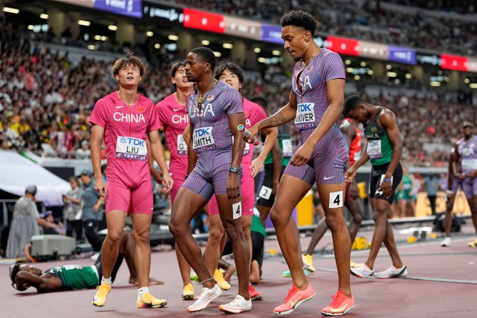 SAD štafeta 4 x 400 metara, Svetsko prvenstvo u atletici 2025 Tokio SAD štafeta 4 x 400 metara, Svetsko prvenstvo u atletici 2025 Tokio