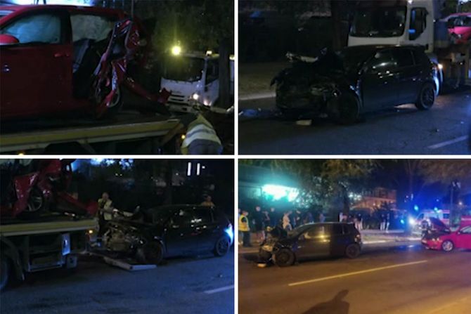 Petoro mladih teško povređeno u sudaru kod Beogradskog sajma Petoro mladih teško povređeno u sudaru kod Beogradskog sajma