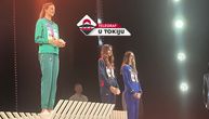 Angelina Topić stavila bronzu oko vrata: Pogledajte kako je izgledala dodela medalja srpskoj heroini u Tokiju!