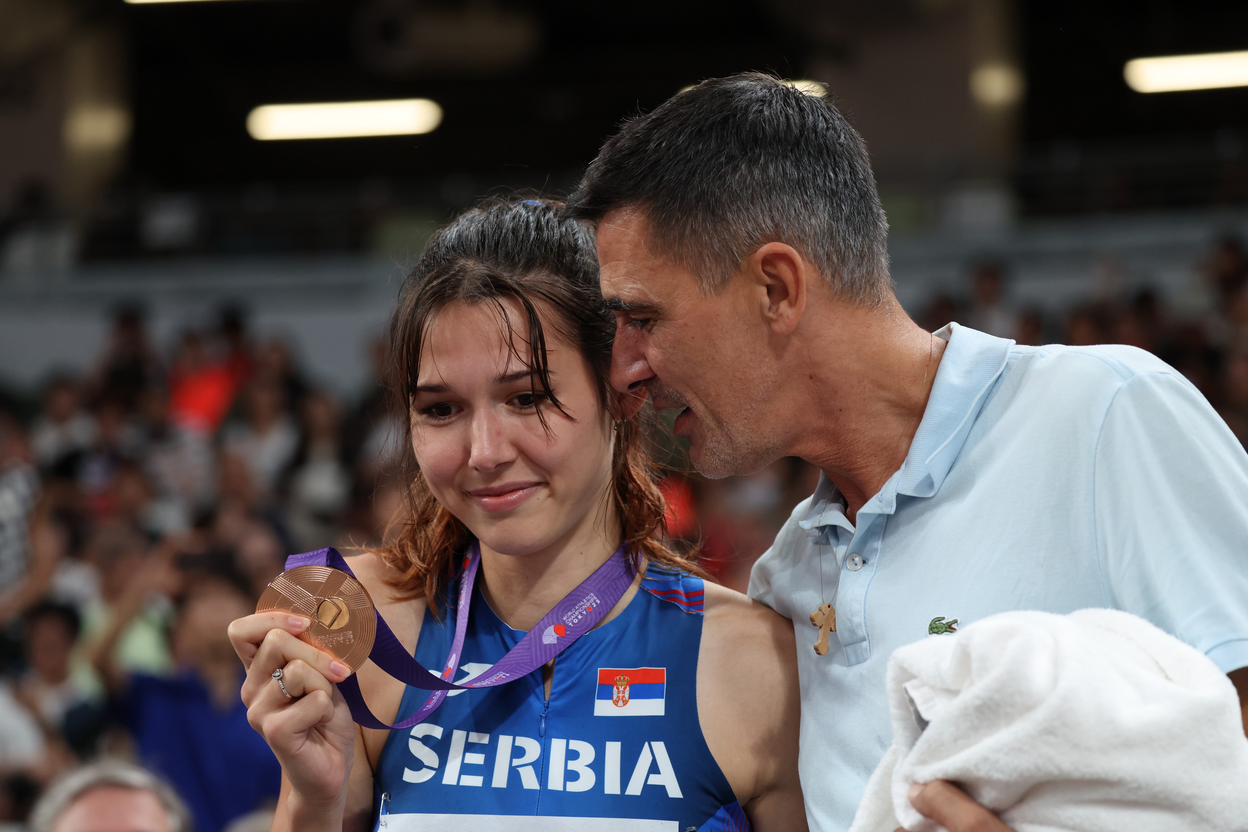 Angelina Topić je vlasnica rekorda u disciplini Ivane Španović, pokupila je najbolje gene