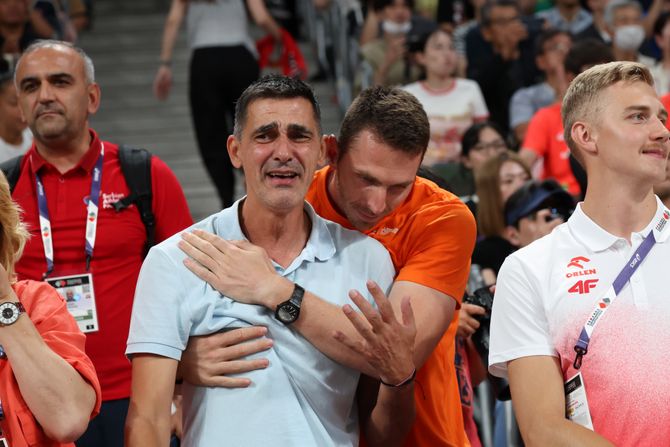 Angelina Topić, Treće mesto, Bronzana medalja, Proslava