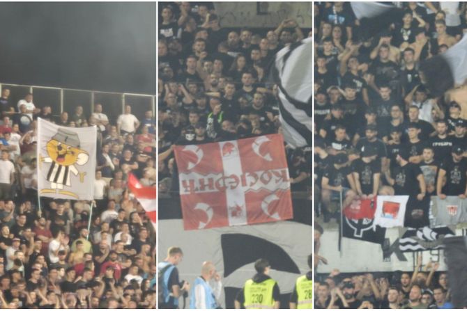 Navijači na 177. večitom derbiju
